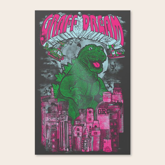 Graff Dream Canvas Print