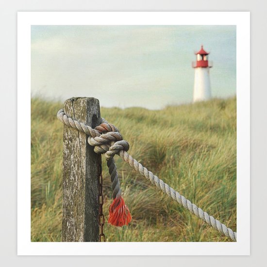 To the Lighthouse Art Print