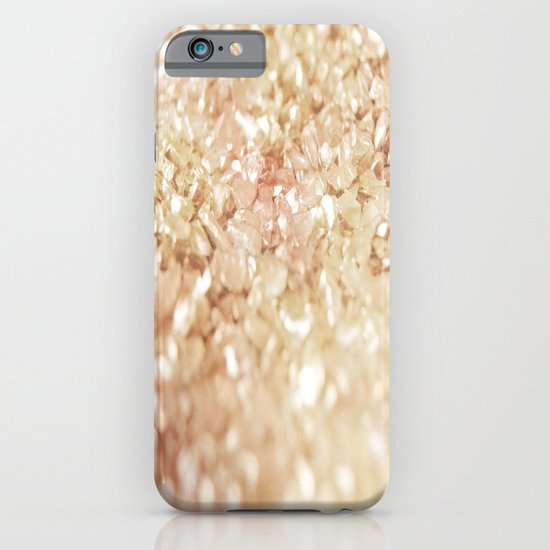 Pink and Gold Glitter iPhone & iPod Case