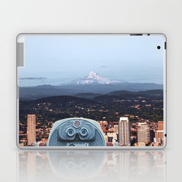 Portland Oregon Views | Mount Hood | Travel Photography and Collage Laptop Skin