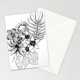 Tropical Garden Stationery Cards
