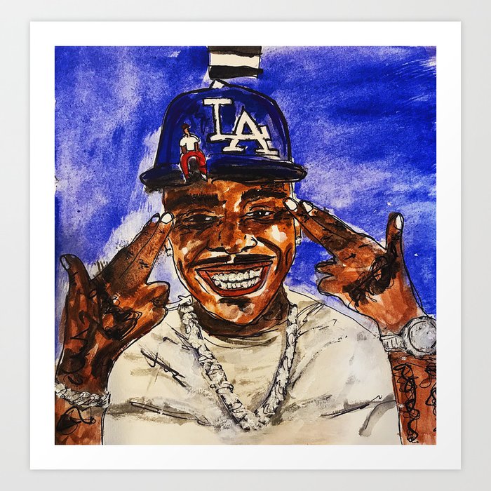 DABABY Hollywood Celebrity Art Photo Poster 24 inch X 36 inch 6 