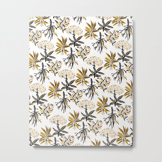 Herbal Apothecary Metal Print