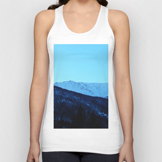 White Peaks Unisex Tank Top