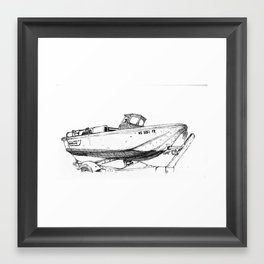 Boston Whaler Framed Art Print