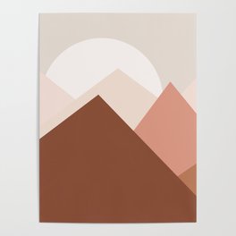 Mountain view Poster