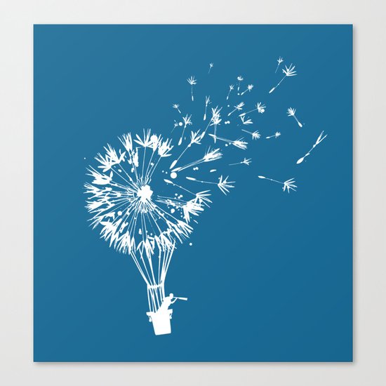 Going where the wind blows Canvas Print