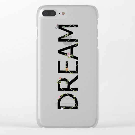 DREAM Clear iPhone Case