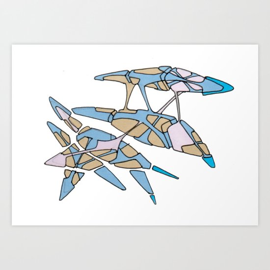 Hiva-03 Art Print