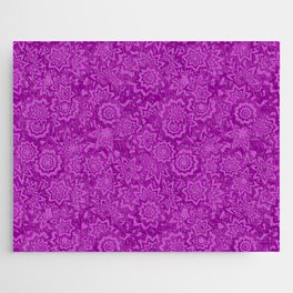 Purple Pattern Design Jigsaw Puzzle