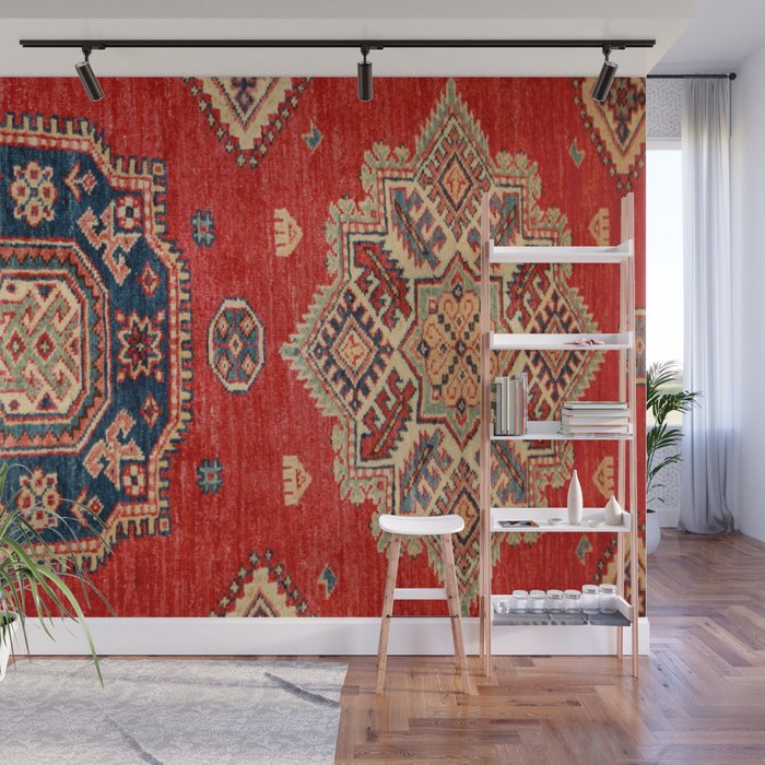 Natural Dyed Handmade Anatolian Carpet Wall Mural