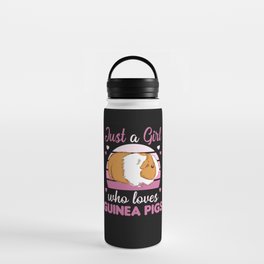 Just A Girl who Loves Guinea Pigs - Sweet Guinea Water Bottle