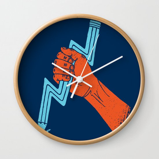 Graphite For Your Right Wall Clock