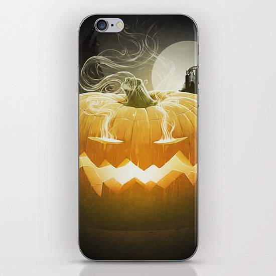 Pumpkin I. iPhone & iPod Skin