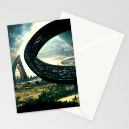 Through the Portal Stationery Card