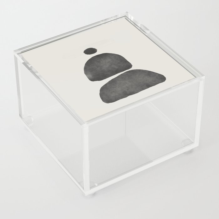 Japandi stones Acrylic Box
