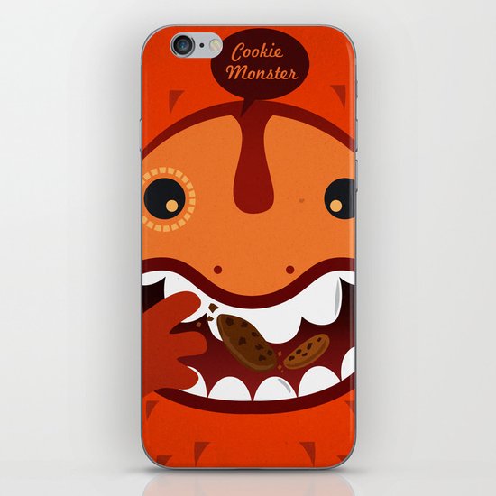 Cookie Monster iPhone & iPod Skin