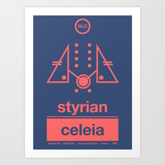 styrian celeia single hop Art Print