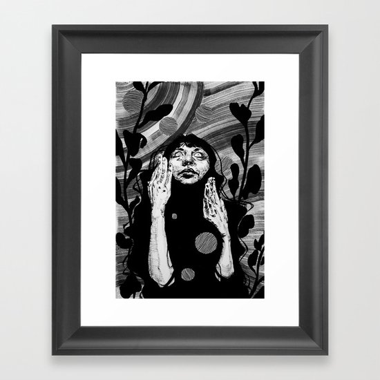 Current Framed Art Print