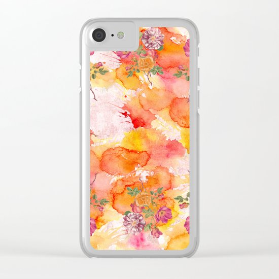 Ring a ring o' roses Clear iPhone Case