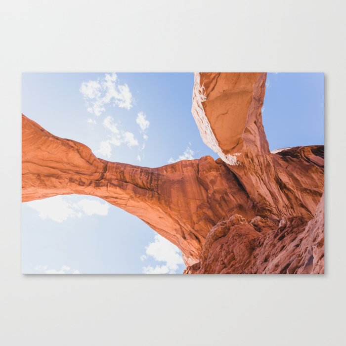 Double Arches - Arches National Park Photography Canvas Print