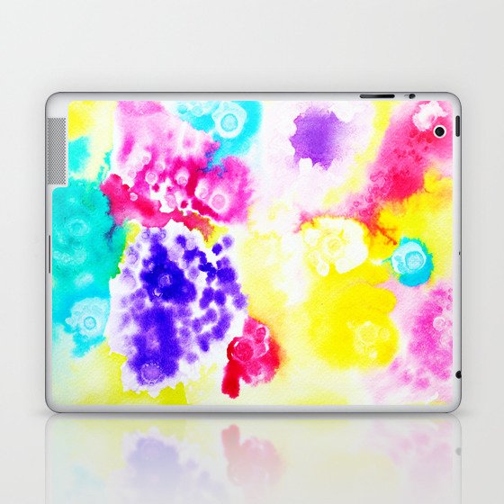 Abstract watercolor Laptop & iPad Skin