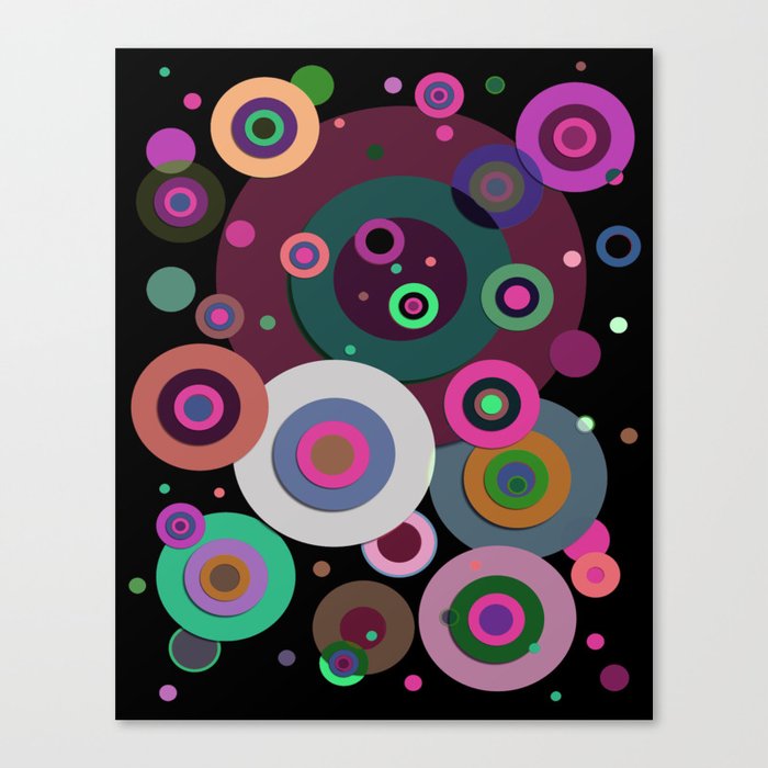 Kandinsky #32 Canvas Print by rockettgraphics