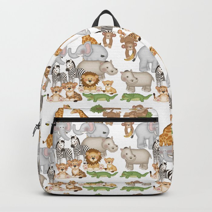 Safari Animals Kids Backpack