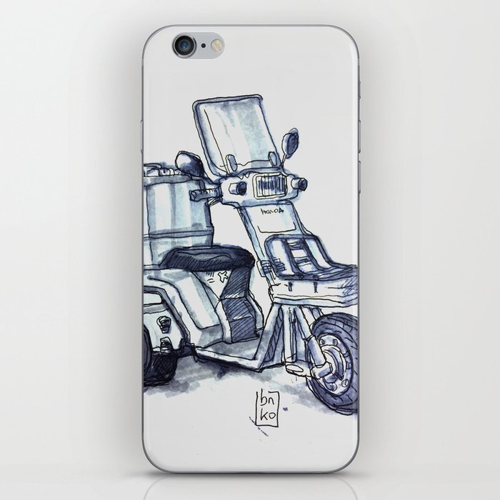 Honda delivery scooter japan iPhone Skin