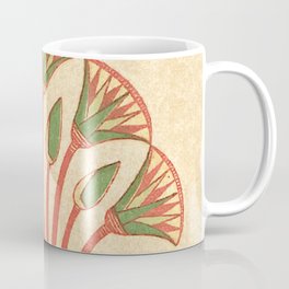 Egyptian Papyrus Plants and Lotus Flowers Coffee Mug