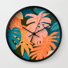 Plant Aloha Wall Clock