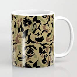 German Shepherd Camouflage Mug