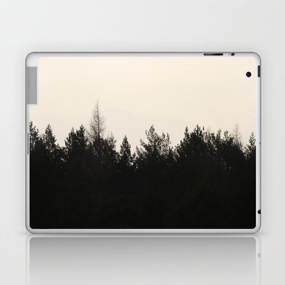 Scottish Highlands Misty Horizon Laptop & iPad Skin