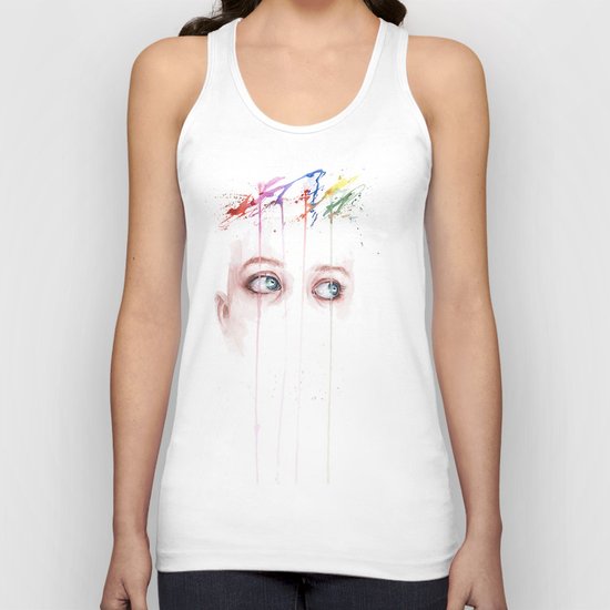 Beautiful mind Unisex Tank Top
