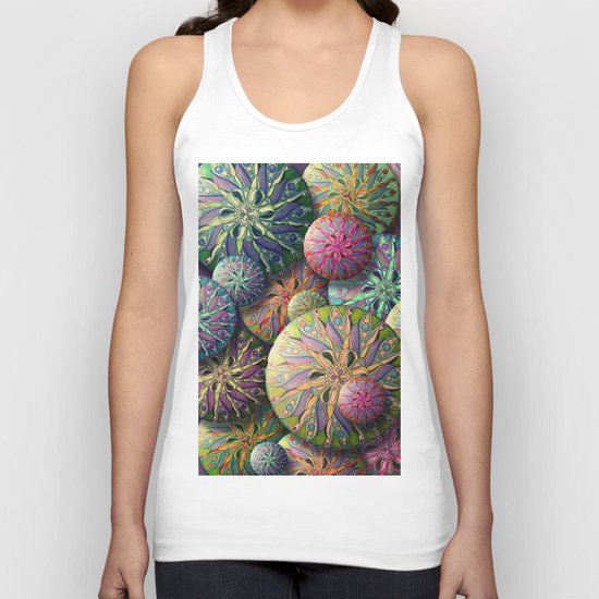 Button Up Unisex Tank Top