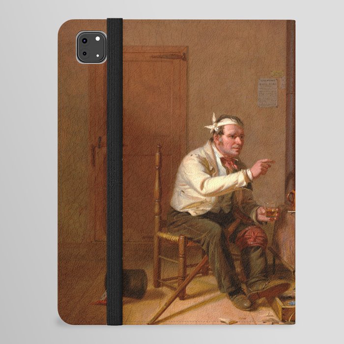 The Tough Story, Scene in a Country Tavern, 1837 by William Sidney Mount iPad Folio Case