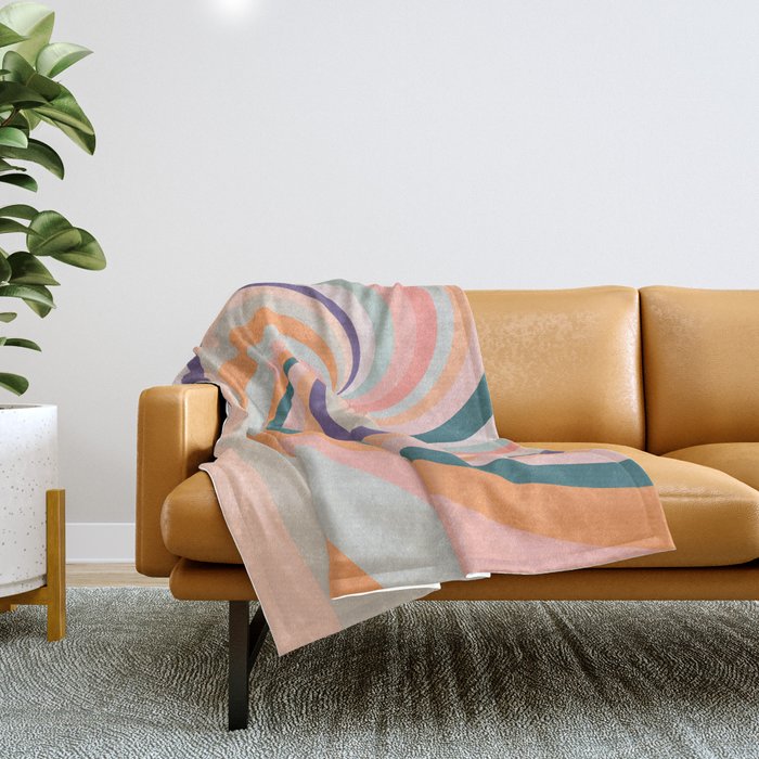 Pastel rainbow 2025 throw blanket