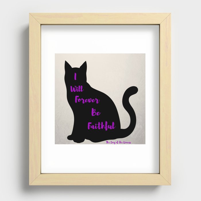 Forever Faithful Recessed Framed Print