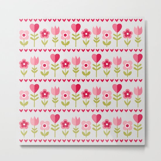LOVE GARDEN Metal Print