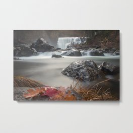Fall at Middle Falls Metal Print | Film, Mccloudriver, Color, Middlefalls, Digital, Fall, Waterfalls, Longexposure, Photo, Waterfall 