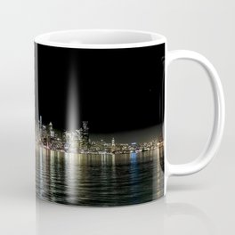 Seattle Night Sea Coffee Mug