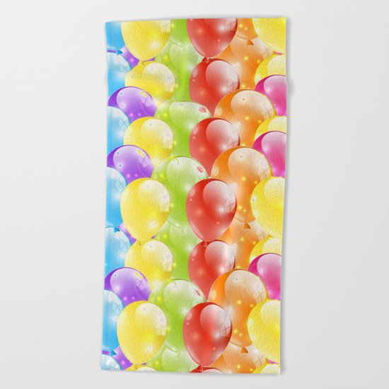 balloons Beach Towel