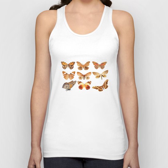butterflies 9 Unisex Tank Top
