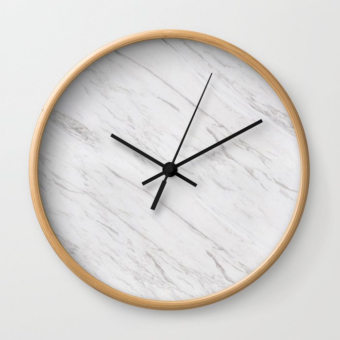 A Marble Wall Clock