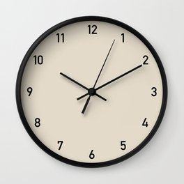 Clock numbers bone 2 Wall Clock | Neutral, Design, Wall Clock, Numbers, Minimal, Clock Numbers, Block, Simple, Number, Nordic 