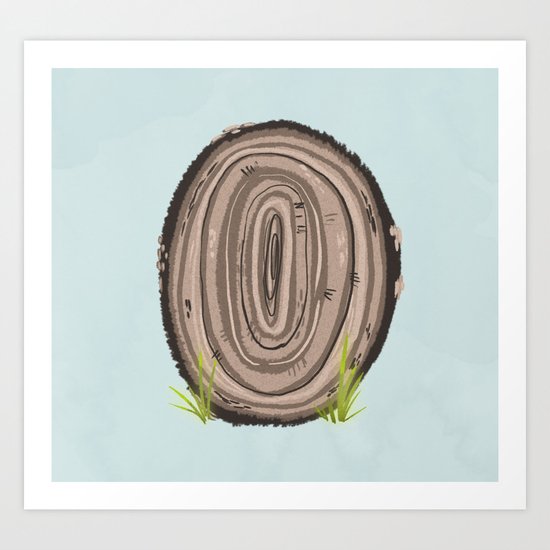 Wood Art Print