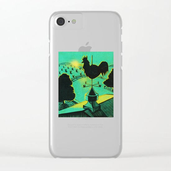 First Light On The Farm Clear iPhone Case