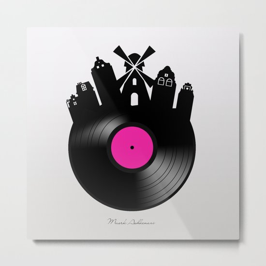 Amsterdam Metal Print