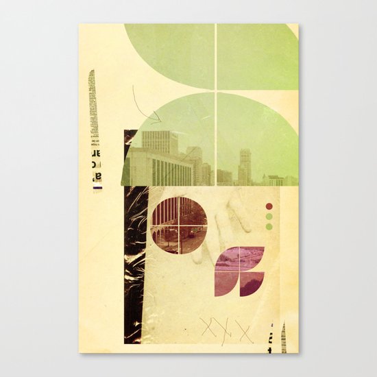 205 (Forensic Love Story) Canvas Print