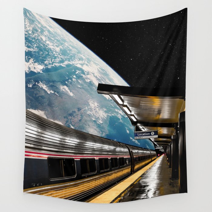 Life Station Wall Tapestry